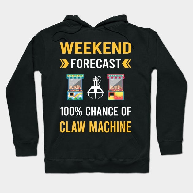 Weekend Forecast Claw Machine Crane Hoodie by Good Day